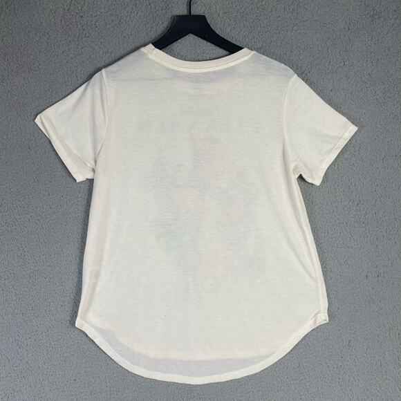 Marvel Eternals Graphic T-Shirt Cream Short Sleeve Tee XL Juniors Womens - Picture 6 of 6